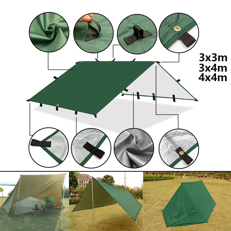 Emergency Mylar Tent - 4x4m 4x3m 3x3m 19 asmak puan