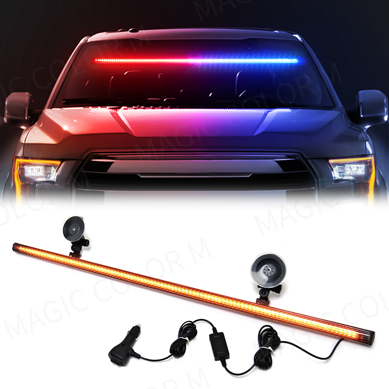 Sos Light Strobe - 96 LED 3030 Boncuklu Ön Cam