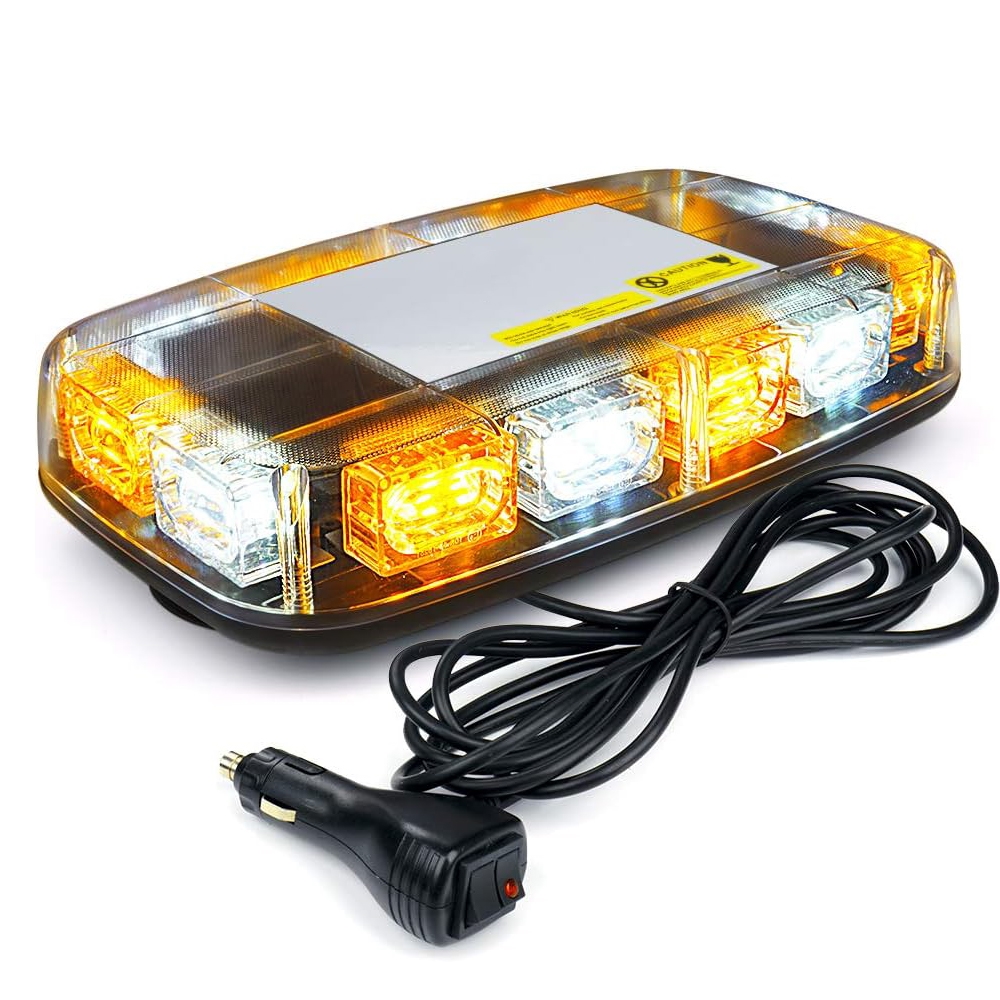 Sos Light Strobe - 48 LED Amber Araba Tavanı Strobe