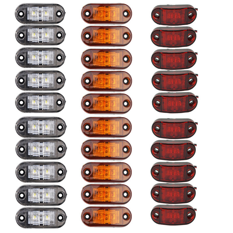 Signal Panel Orange - 10 adet uyarı ışıkları LED'ler diyot