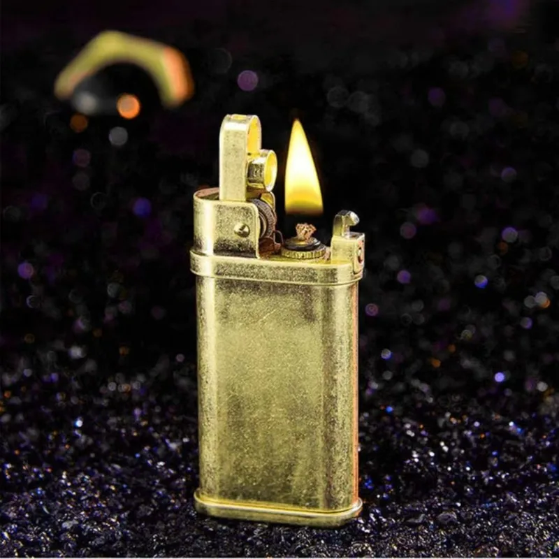 Fire Starting Kit - Olağandışı Pirinç Tek Tuşlu Ateşleyici Gazyağı