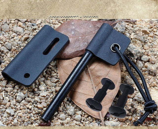 Magnesium Fire Starter - Açık Hava Magnezyum Çubuklu Çakmak Kamp