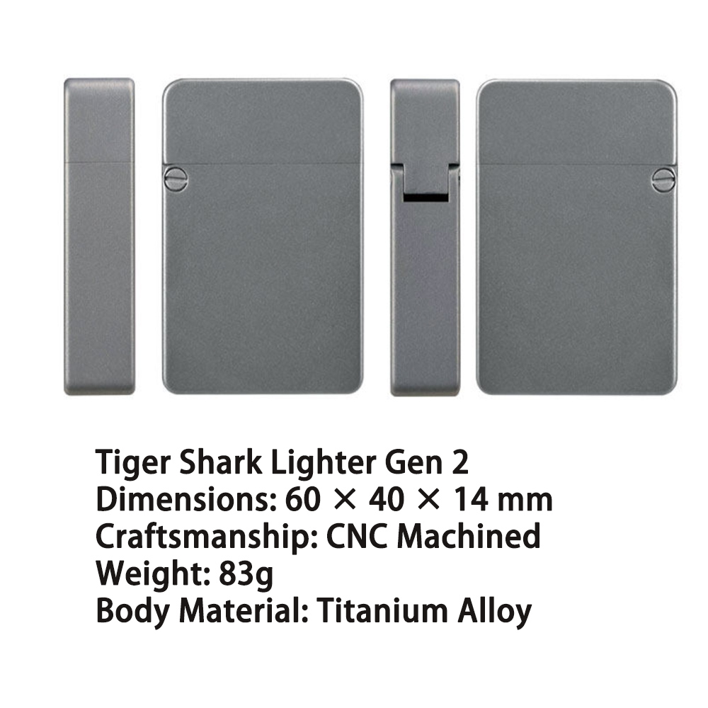 Titanyum Alaşımlı Çakmak CNC Y - Fire Starting Kit incelemesi ve fiyatı