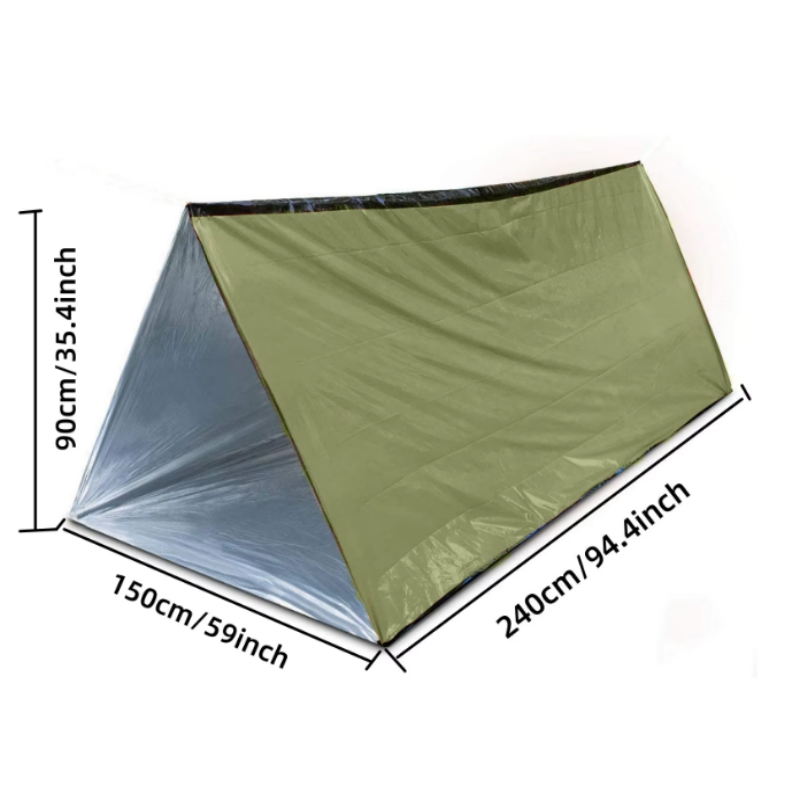 Su geçirmez, tekrar kullanılab - Emergency Mylar Tent incelemesi ve fiyatı