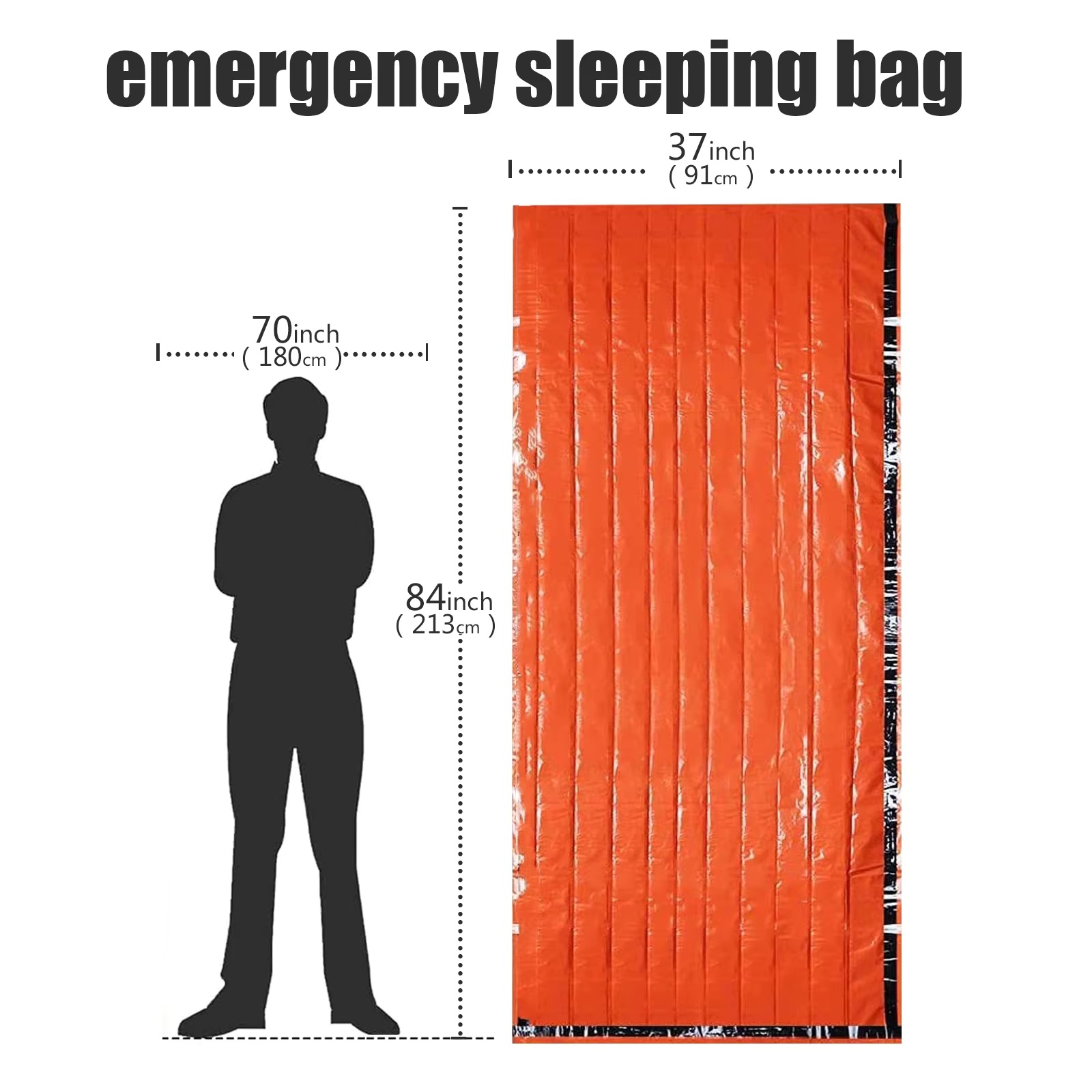 1-5 Paket Acil Uyku Tulumu Ter - Bivy Bag Emergency incelemesi ve fiyatı