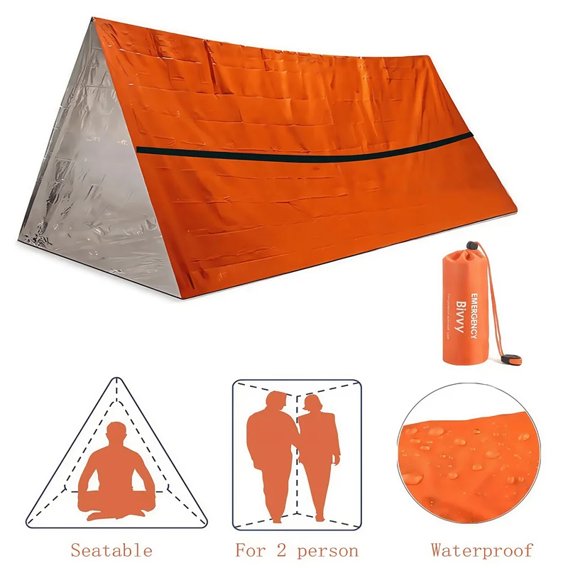 2 Kişilik Acil Durum Hayatta K - Emergency Mylar Tent incelemesi ve fiyatı