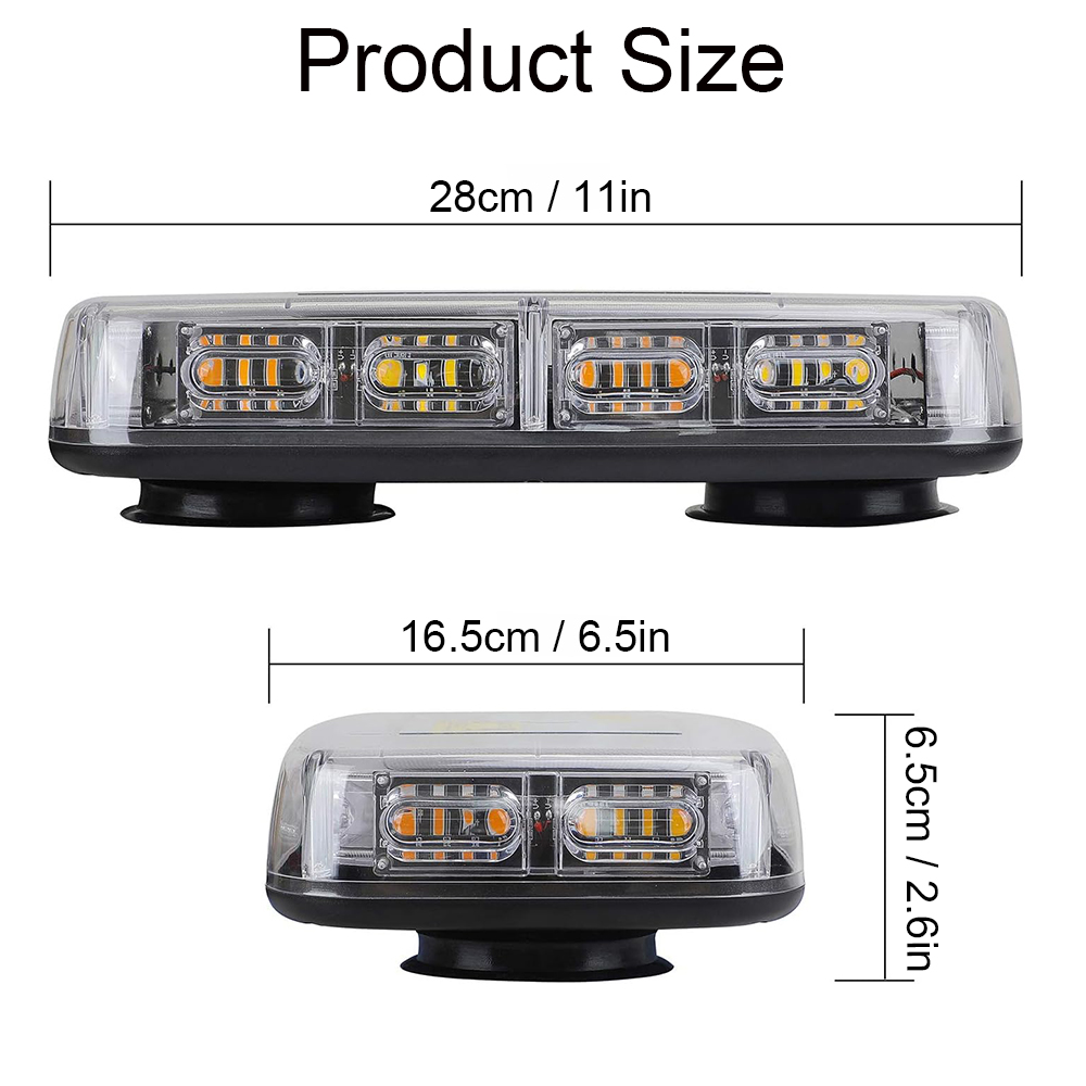 48 LED Amber Araba Tavanı Stro - Sos Light Strobe incelemesi ve fiyatı