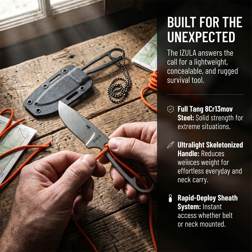 Günlük Taşıma Tam Boy Sabit Na - Bushcraft Knife Fixed incelemesi ve fiyatı