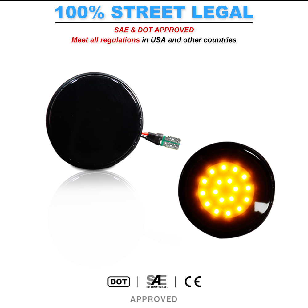 2 adet iJDM LED Ön Yan Sinyal  - Signal Panel Orange incelemesi ve fiyatı