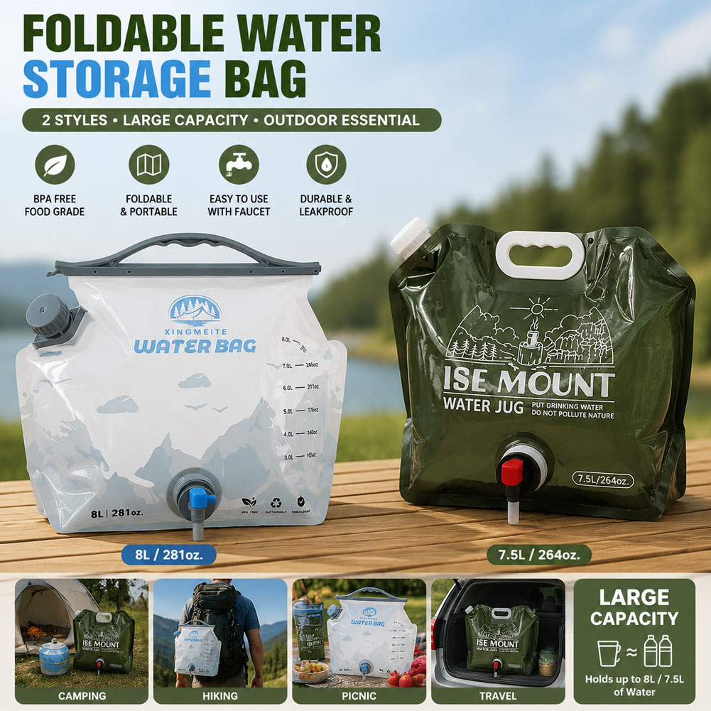 8L Büyük Kapasiteli Açık Hava  - Water Bag Collapsible incelemesi ve fiyatı