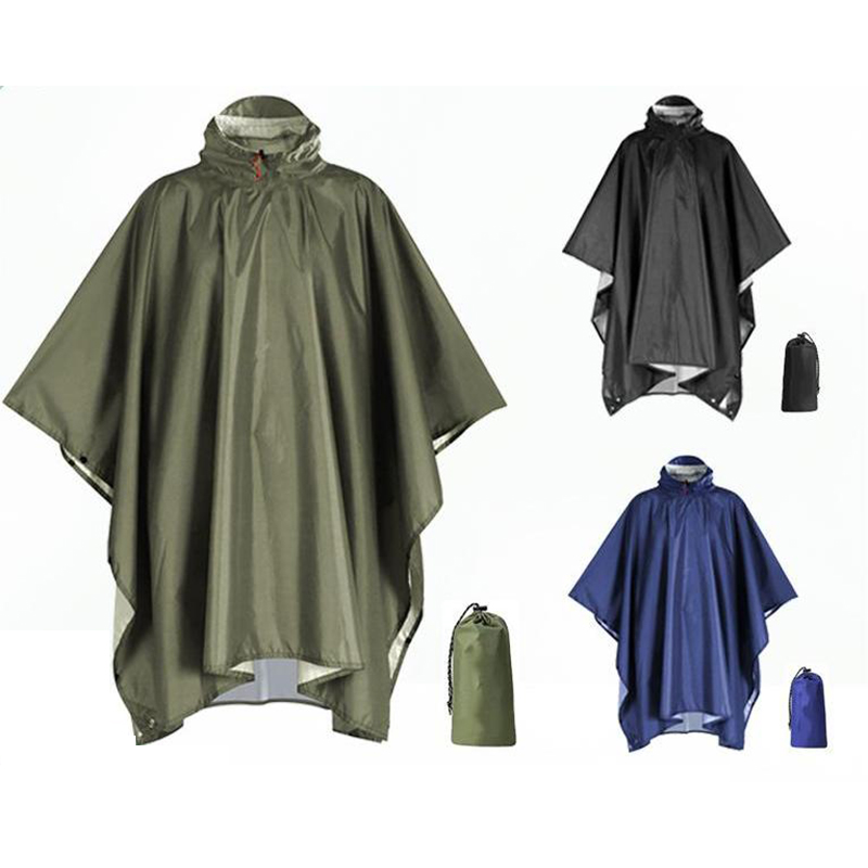 Sırt çantasıyla için ağır yağm - Emergency Poncho Rain incelemesi ve fiyatı