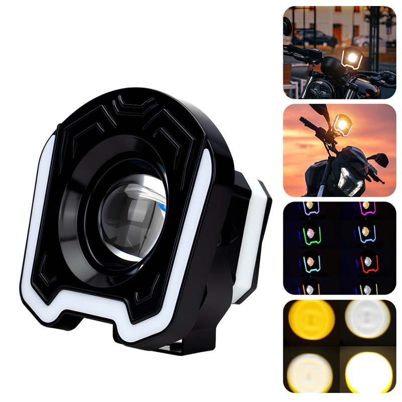 4 inç Motosiklet LED Spot Işığ - Sos Light Strobe incelemesi ve fiyatı